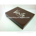 Different sizes paper chocolate box with insert, food safety chocolate paper box